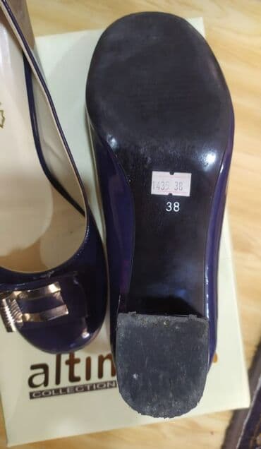 туфли новая не разу не одевала: Туфли, Размер: 38, Б/у — 2