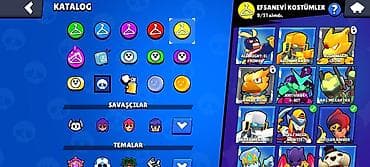 bas: Brawl Stars hesabı - Kupa yolu: 64,421 - Prestij səviyyəsi: 31 - — 6