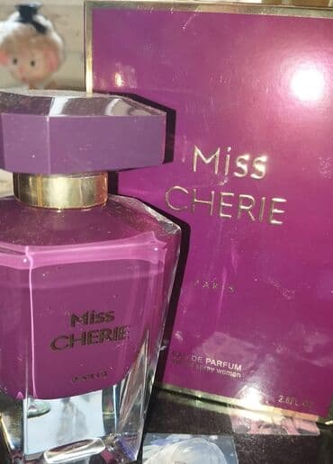 Qadınlar üçün 4 müxtəlif Eau de Parfum seçimi: 1) Miss Cherie (Paris)