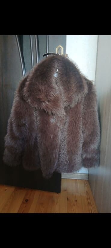 Kürk, XL, rəng - Qəhvəyi