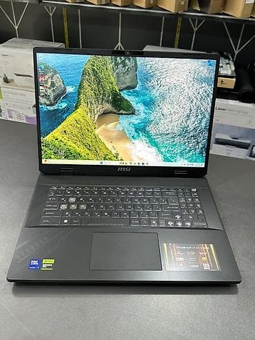 notebook i9: Yeni MSI, 17.3 ", Intel Core i9, 1 TB — 2