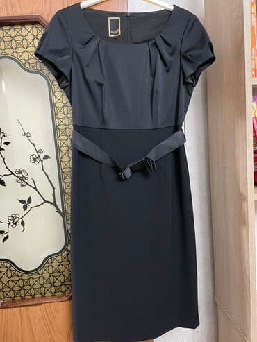 qadin kostyum modelleri 2021: Paola Collection qadın dəsti - İki hissədən ibarət: qara klassik don — 2