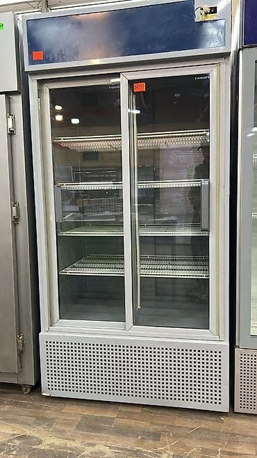 İki qapılı şüşə vitrin soyuducu - Mağaza, market, kafe və — 1