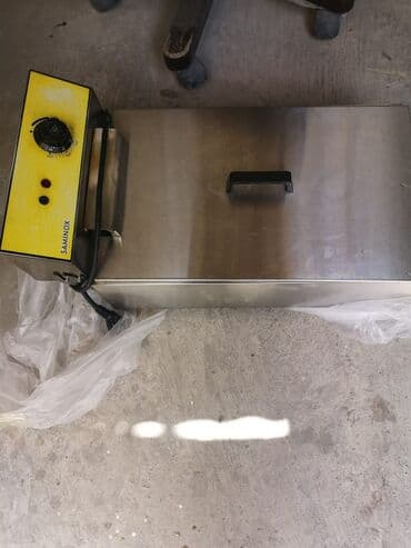 аэрогриль купить в баку: SAMINOX elektrikli yağ vannası / fritöz - Brend: SAMINOX - Material — 4