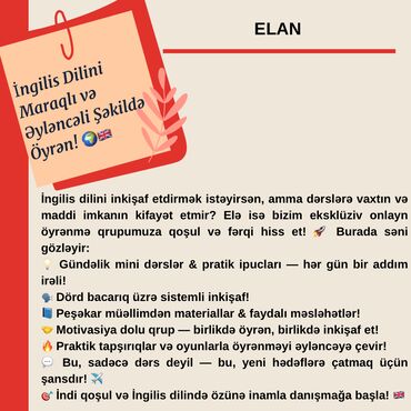 code academy qiymətlər: Xarici dil kursu, İngilis dili, Böyüklər üçün — 1