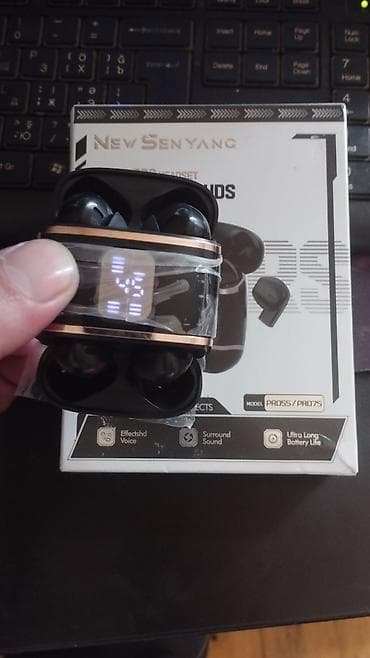 samsung qulaqciqlar: Yeni Simsiz (Bluetooth) Qulaqcıqlar, rəng - Qara — 2
