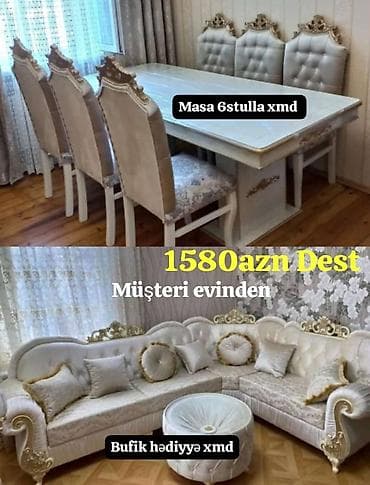 2ci el mebel satisi: Masa dəsti — 1