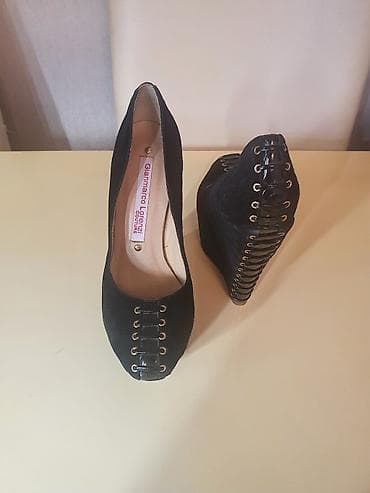 tufliler: Tuflilər, Ölçü: 37, rəng - Qara, İşlənmiş — 3