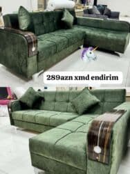 угловые диваны для гостинной: Künc divan, Açılmayan — 1