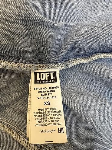 ucuz sepler: LOFT Premium Jeans brendinin cins donu Yeni/etiketli - Model: Slim — 7