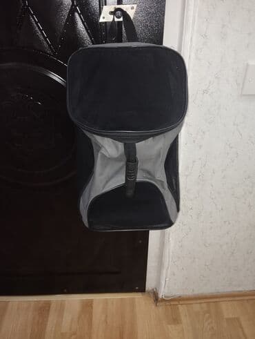 İdman çantası / çoxməqsədli çiyin çantası - Rəng: boz və qara -