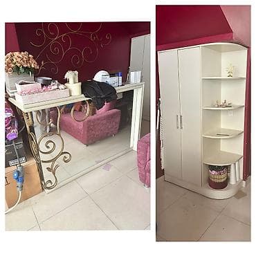 Resepşin və dolab əla vəziyyətdə, yenidən seçilmir 250 manat. Tək tək