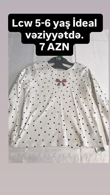 Köynək, Qız üçün, 5 - 6 yaş, OVS kids