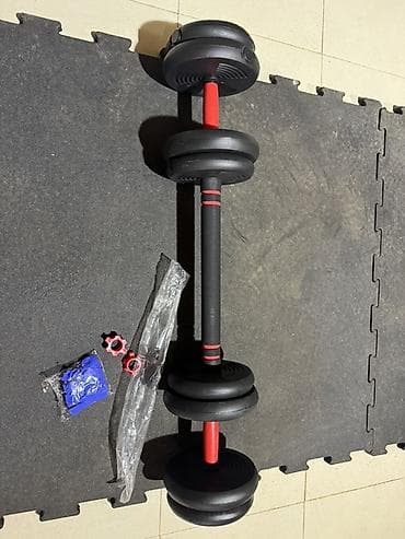 футбольная форма новая: Пластиковые Гантели, Вес: 15 кг, Новый — 1