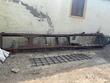 qelem seti: Məhsul: Ağır yük avtomobilinin metal şassisi/raması Təsvir: - — 1