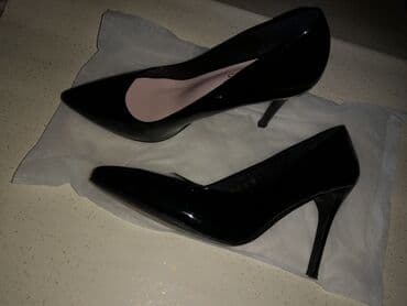 Tuflilər, Ölçü: 38, rəng - Qara, İşlənmiş