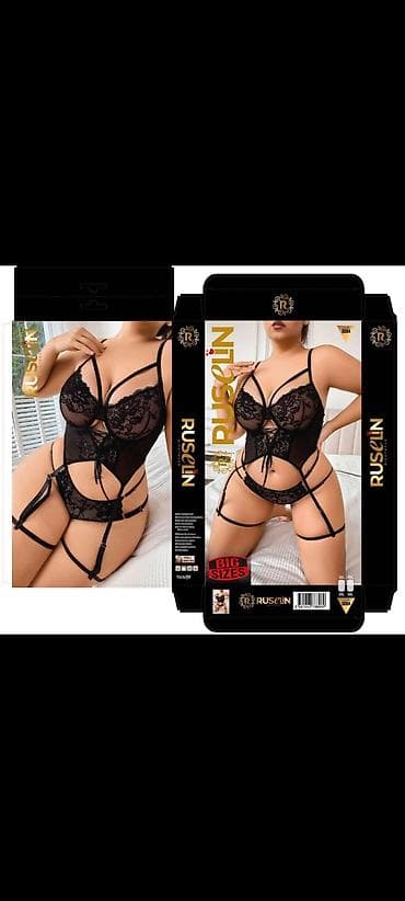 Şəxsi əşyalar: Kod:E.v-156492 RuselİN Nightwear – böyük ölçülər üçün zərif alt paltar — 6