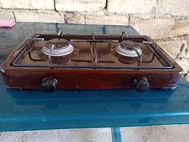 iran qaz sobası: Qaz plitəsi Stolüstü, 2 gözlü, İşlənmiş — 1