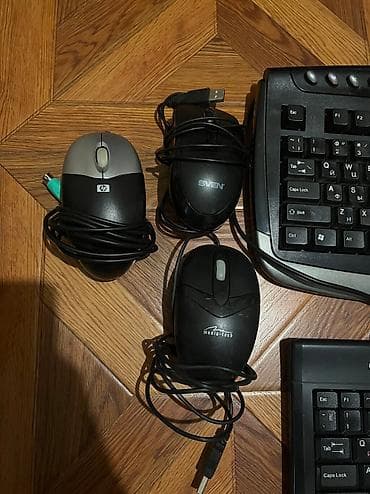 hp hdd: Her biri isleyir. Klviaturalar az islenilib. Klaviatura genius 12 azn — 4