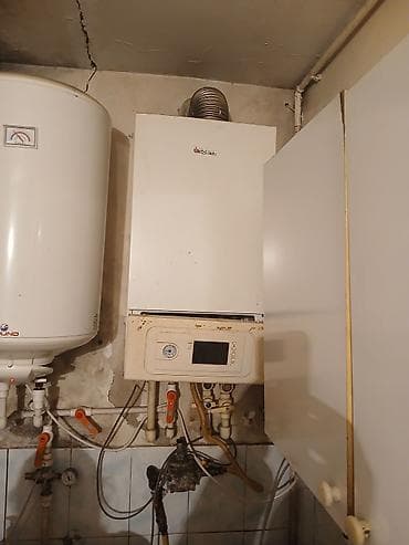 Ворота и комплектующие: Satılır: Divardan asılan qaz kombi qazanı - Brend/model: Spazio — 1