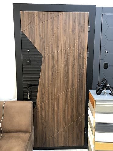 3d qelem: Mənzil üçün Yeni Giriş qapısı 100x210 sm Glazok ilə, Zəmanətli, Pulsuz quraşdırma, Pulsuz çatdırılma, Ödənişli çatdırılma, Rayonlara çatdırılma — 1