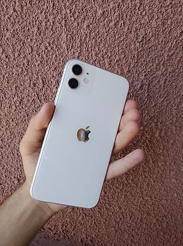 Elektronika: IPhone 11, 64 GB, Ağ, Face ID — 1