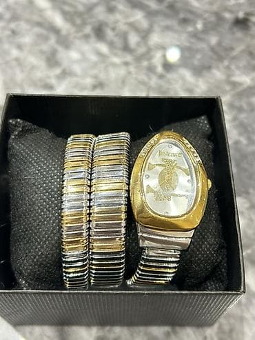 Аксессуары: Классические Комплекты с часами, цвет - Золотой — 1