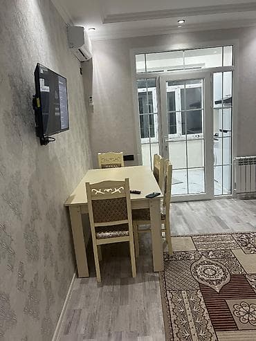 quxna mebil: Mətbəx mebeli və məişət texnikası dəsti - Üslub: ağ rəngdə, minimal — 4