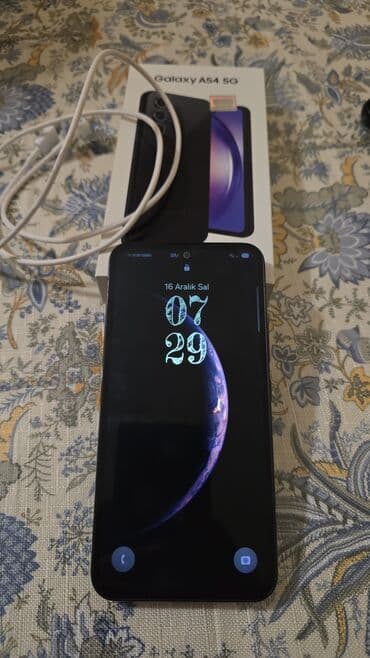 samsun a16: Samsung Galaxy A54 5G, rəng - Qara, Barmaq izi — 4