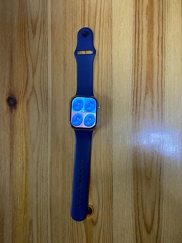 Фото и видеокамеры: Новый, Смарт часы, Сенсорный экран, цвет - Голубой — 2