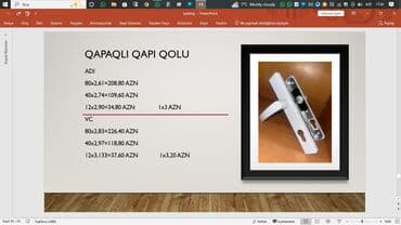 avtomatik qapi qollari: Məhsul: Qapı qolu – ADİ və VC modelləri (qapaqlı və standart) — 1