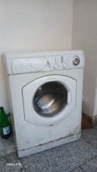 toxuma maşını: Paltaryuyan maşın Hotpoint Ariston, 5 kq, İşlənmiş, Avtomat, Qurutmasız, Kredit yoxdur, Ünvandan götürmə — 1