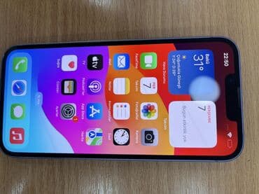 rəsmi 13c: IPhone 14, Göy, Face ID — 7