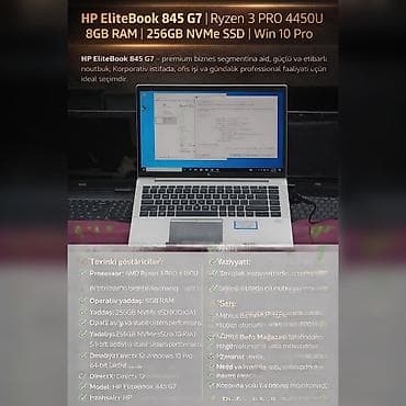 azercell modem limitsiz: HP EliteBook 845 G7 | Ryzen 3 PRO 4450U | 8GB RAM | 256GB NVMe SSD | — 8