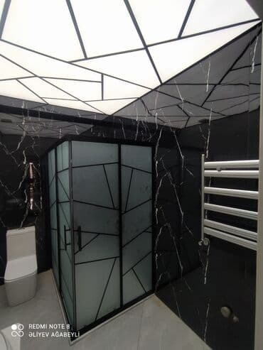 душевая кабина: Şüşə duş kabinası müasir vanna otaqları üçün nəzərdə tutulmuşdur — 3