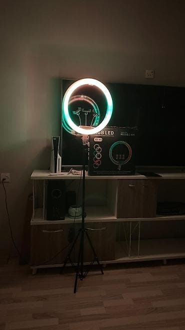 Fotokameralar: Ancaq VP əlaqə RGB LED dairəvi işıq seti – tripod ilə - 3D-45 model — 1