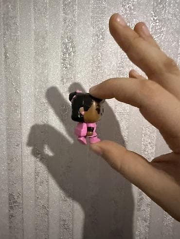 qara rəng şəkil: Fiqur, Plastik, rəng - Çəhrayı — 2