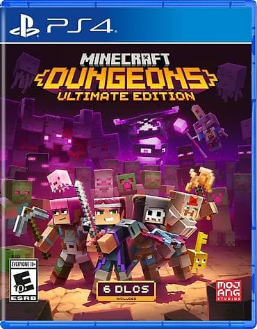 Видеоигры и приставки: PS4 üçün Minecraft Dungeons: Ultimate Edition – disk versiyası - — 1