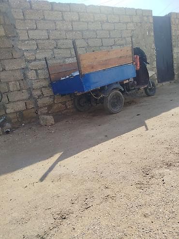 Yükdaşıma üçün motosiklet qoşqulu minitransport - Tip: 3 təkərli yük