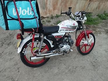 r13 diskler: Moon AF50 motosiklet - Mühərrik: 80cc, karbüratorlu, hava soyutmalı — 2