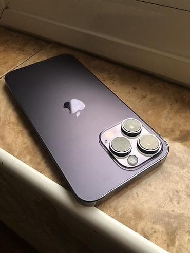 iphone 14pro mex telefon: IPhone 14 Pro, 256 GB, Deep Purple, Face ID — 3