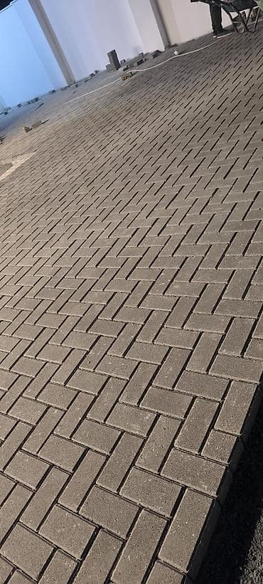 daş kubik olcusu: Beton dekorativ tamet döşəmə - Material: vibro-press beton tamet (daş — 4