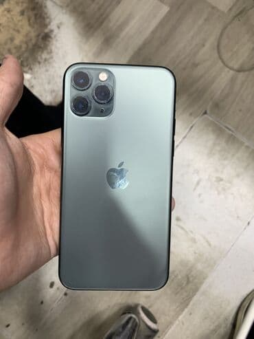 ınfinix gt 10 pro qiymeti: IPhone 11 Pro, 64 ГБ, Matte Midnight Green, Face ID — 1