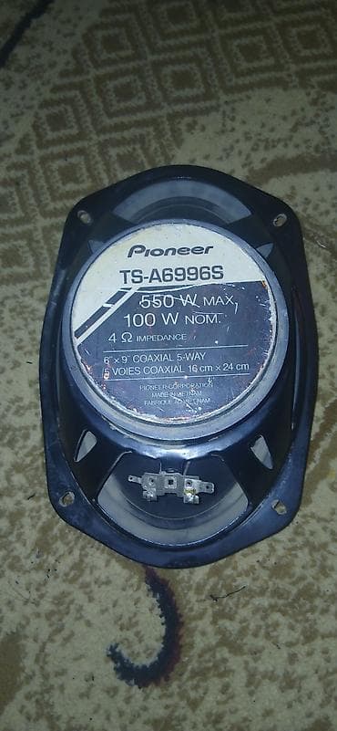 Бытовая техника: Pioneer avtomobil akustikası – 6x9 və 6x8 oval koaksial dinamiklər — 1
