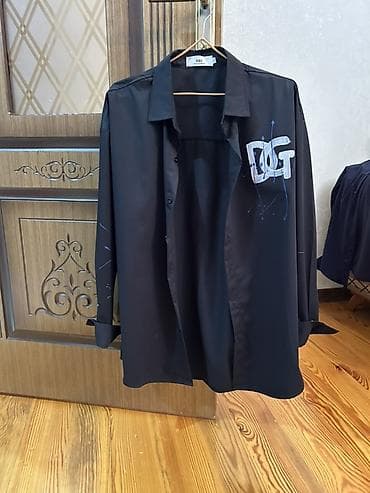 lacoste polo majice: Köynək, Dolce & Gabbana, L, rəng - Qara — 4