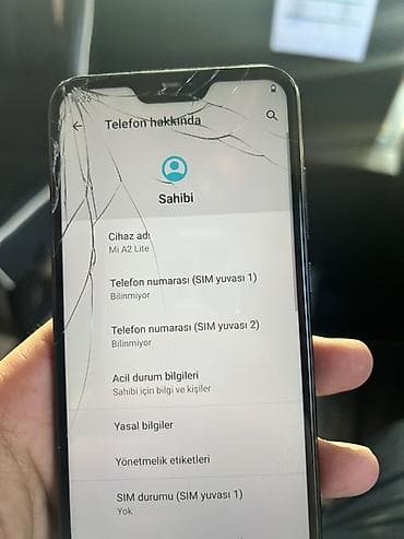 xiaomi 3: Xiaomi Mi A2 Lite, 32 GB, rəng - Qara, 
 Qırıq — 4