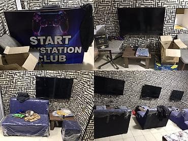 3 ədəd Playstation 3 2 ədəd Playstation 4 Divanlar Televizorlar 5eded