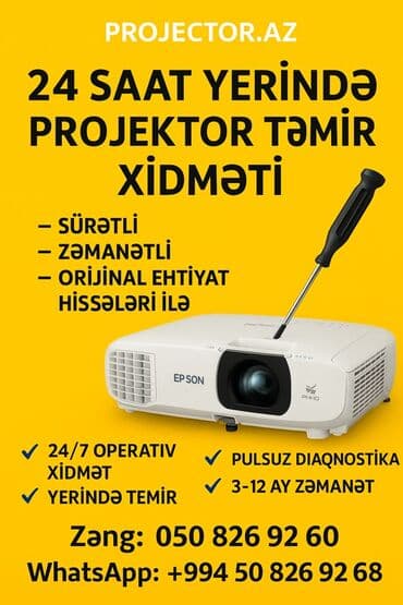 Tikinti və təmir: Proyektor ehtiyat hissələri və yerində təmir xidməti – PROJECTOR.AZ — 3