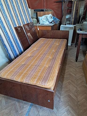 Təknəfərlik çarpayı, Bazasız, Matras ilə, Siyirməsiz