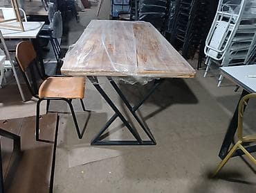 Yeni, Açılmayan, Taxta, Dördbucaq masa